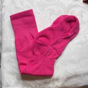 Vibrant Pink Socks